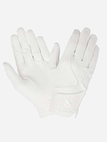 LeMieux Close Contact Glove White